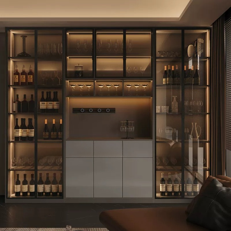 Wine & Beer Emporium - Light luxury Italian dining side wine