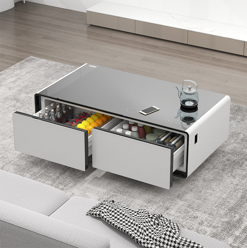 Wine Beer Mini Fridge - Smart Coffee Table Mini Bar Fridge
