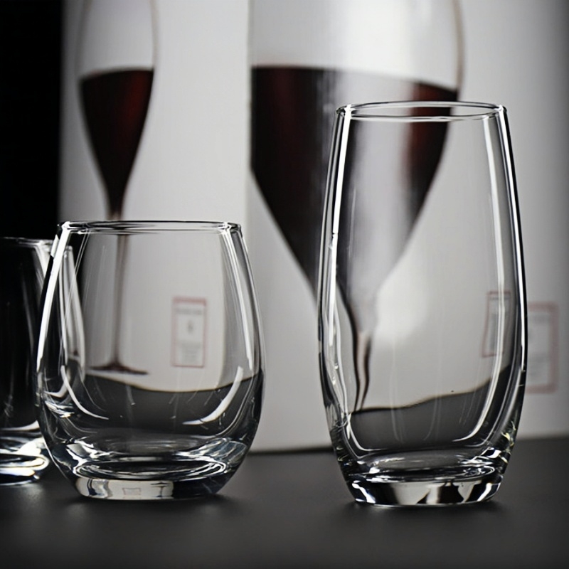 Wine Beer Juice - 2pcs Whiskey Glass Clear Whiskey Bar