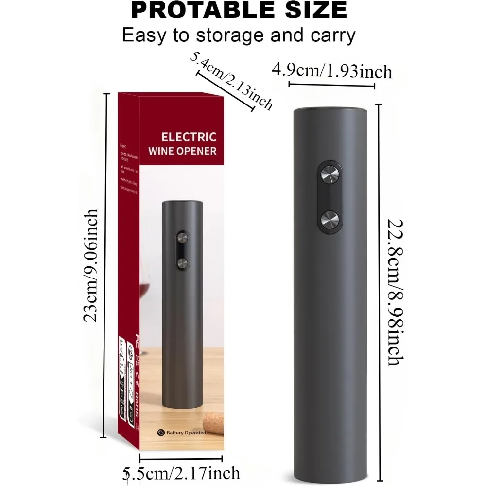 Electric Wine Opener Set Elect - Bottle Stopper Set review and price