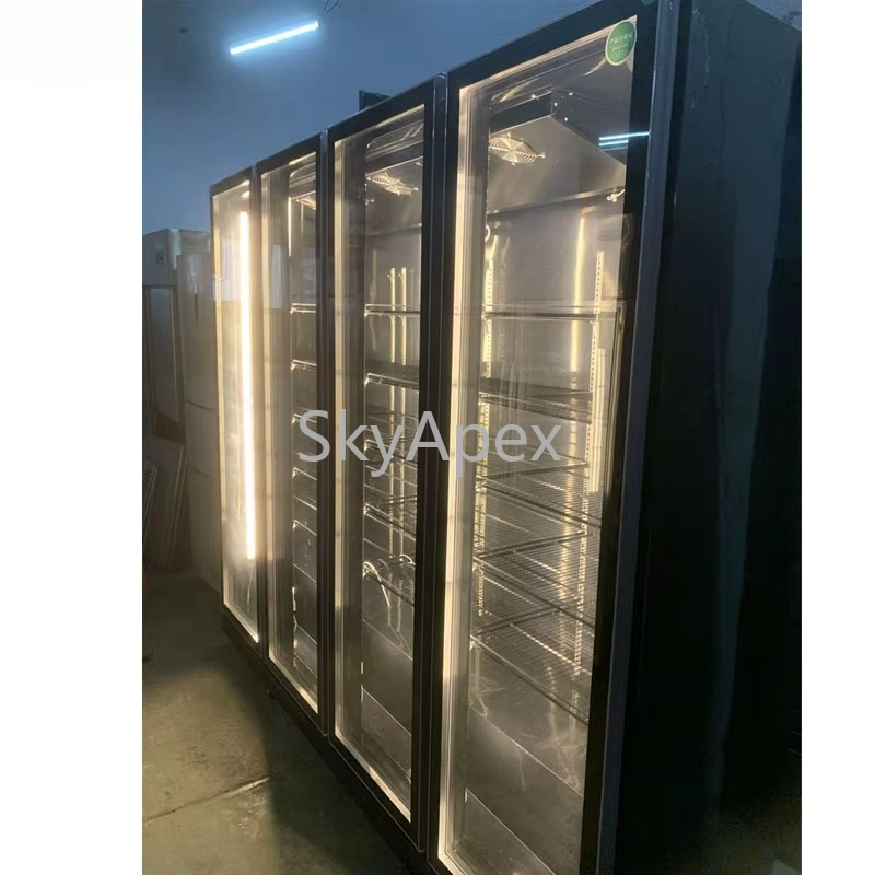 Factory Made 3 Door Vertical D - Wine Beer Supermarket review and price