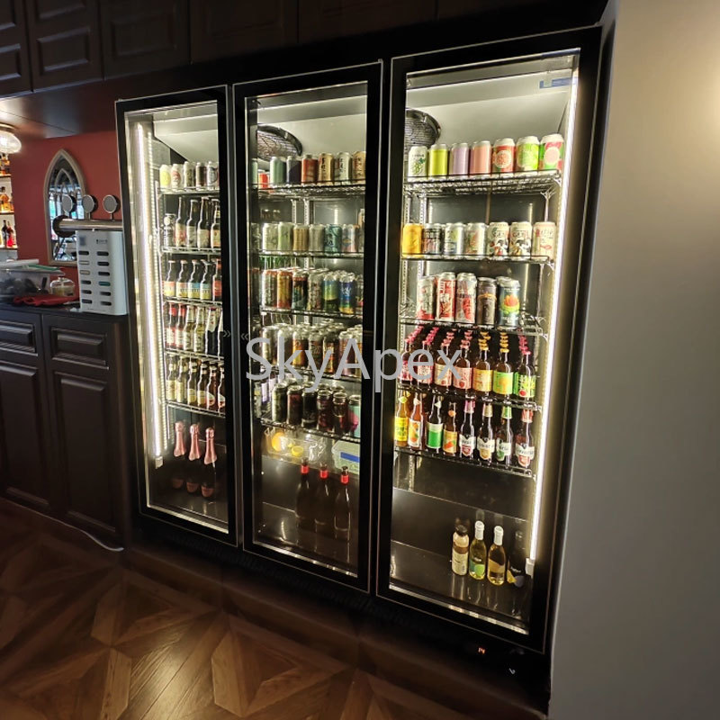 Factory Made 3 Door Vertical D - Wine Beer Supermarket review and price