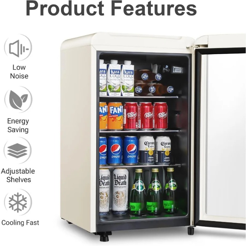 Retro Beverage Refrigerator Co - Wine Beer Mini Fridge review and price