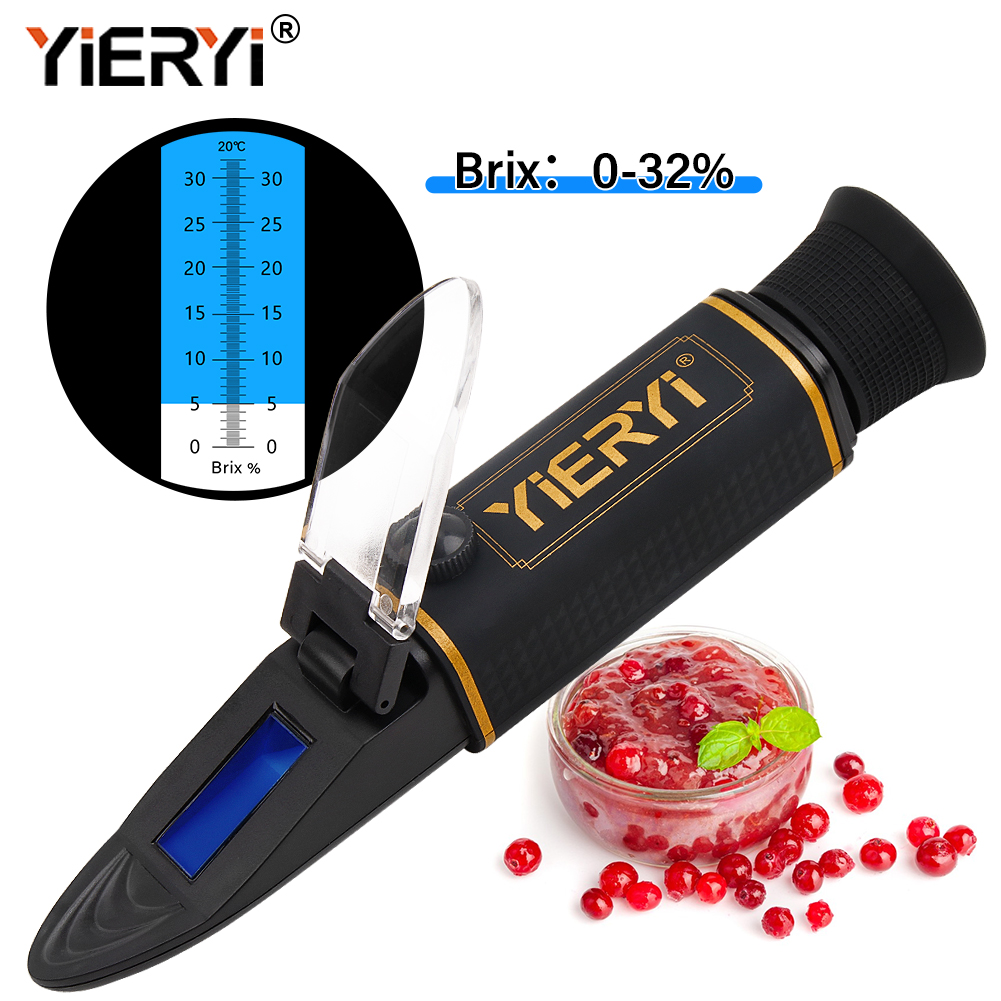 YG-32 Brix Refractometer 0-32% - Wine Beer Juice review and price