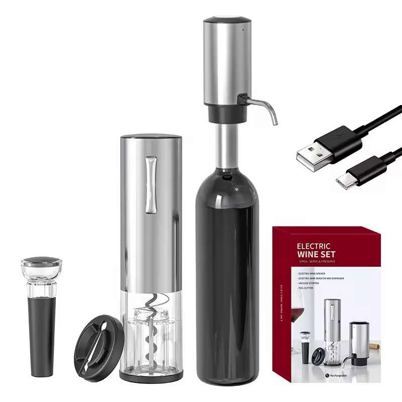 2024 New Design 4-in-1 Lithium - Bottle Stopper Set review and price