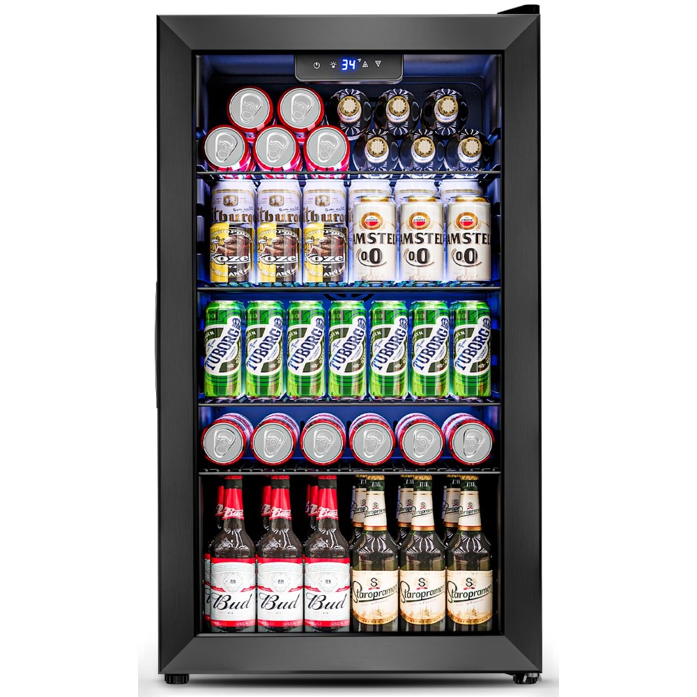 3.2 Cu.Ft Mini Beverage Refrig - Wine Beer Mini Fridge review and price