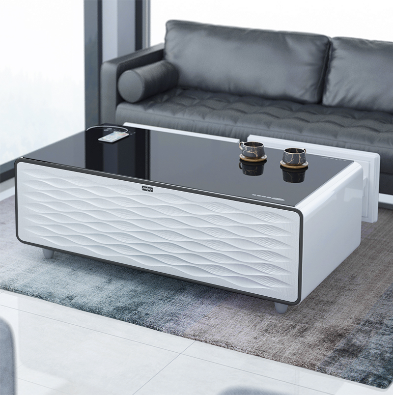 Smart Coffee Table Mini Bar Fr - Wine Beer Mini Fridge review and price
