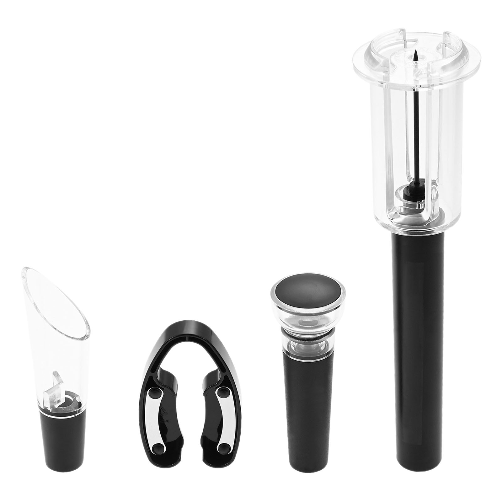 4Pcs Portable Air Pressure Pum - Bottle Stopper Set review and price