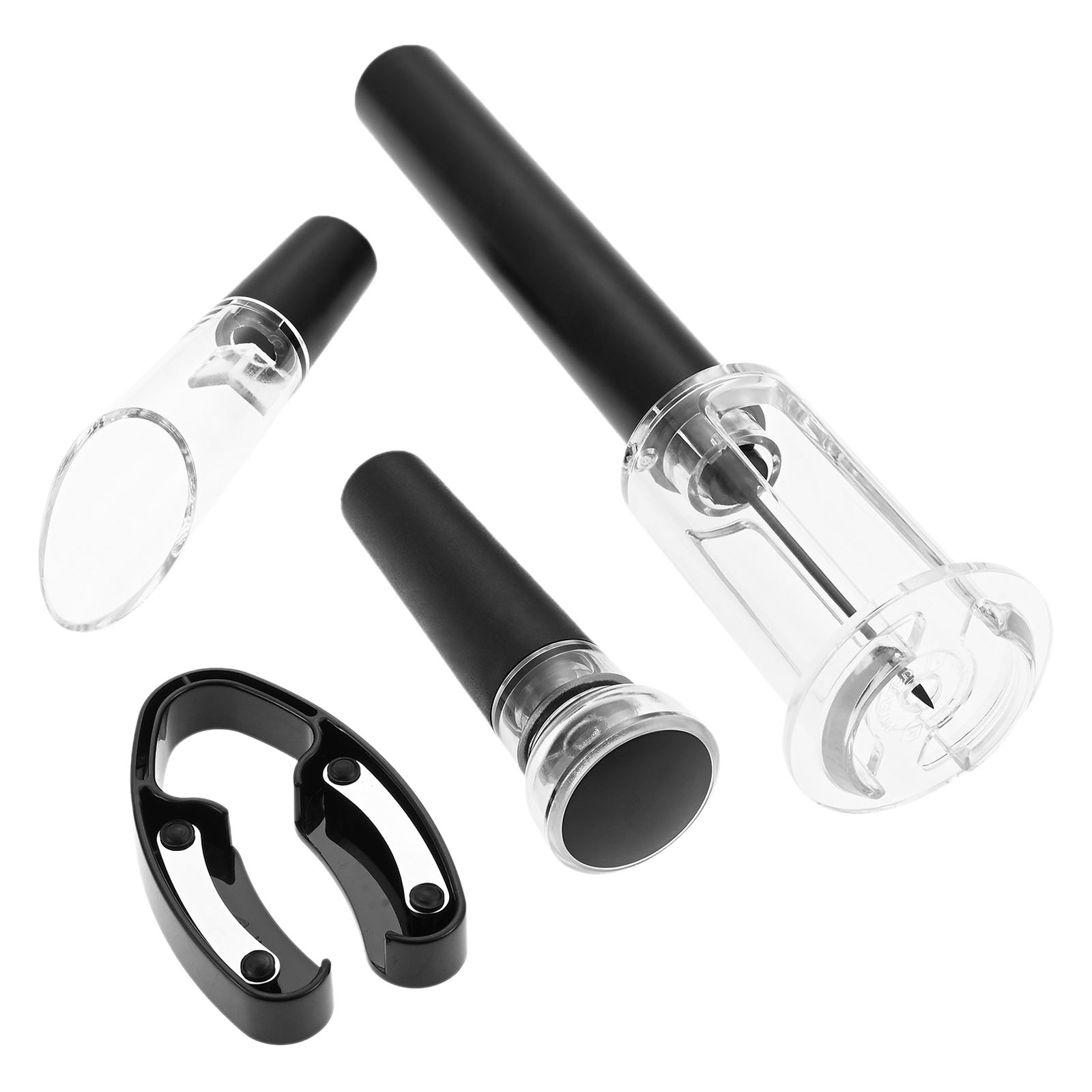 4Pcs Portable Air Pressure Pum - Bottle Stopper Set review and price