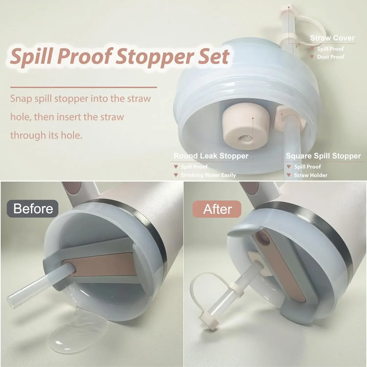 9pcs Spill Proof Stopper Set f - Bottle Stopper Set review and price