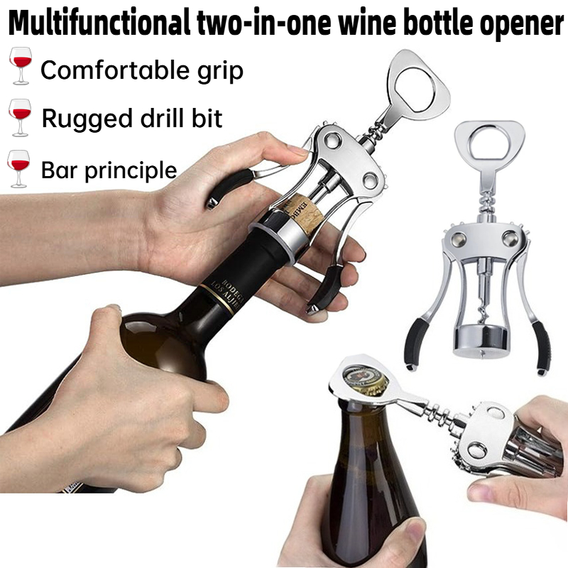Manual 2-in-1 wine opener, pra - Wine Beer Opener review and price