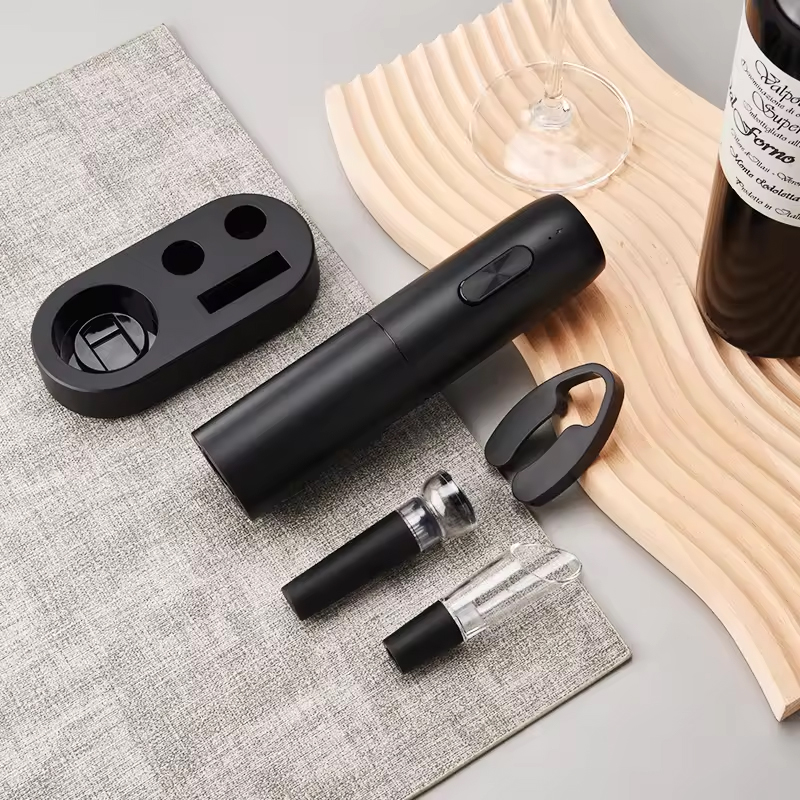 4-in-1 Electric Bottle Wine Op - Bottle Stopper Set review and price