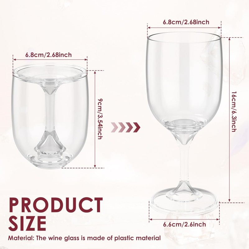 Folding Wine Glass Transparent - Wine & Beer Emporium review and price