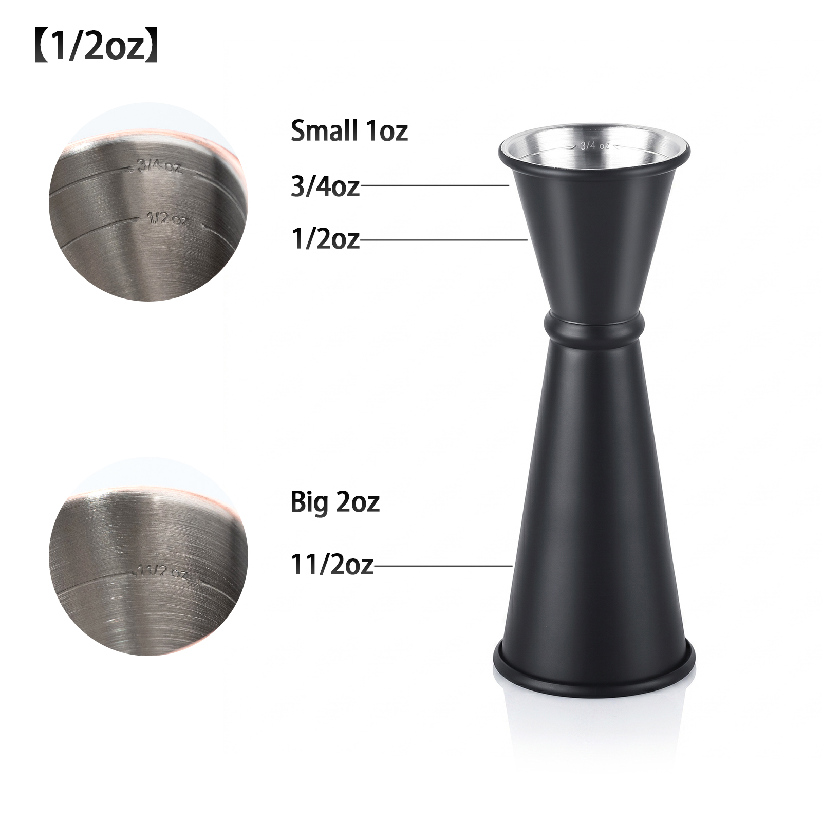 30/60ml Cocktail Bar Stainless - Spirit Measure Jigger review and price
