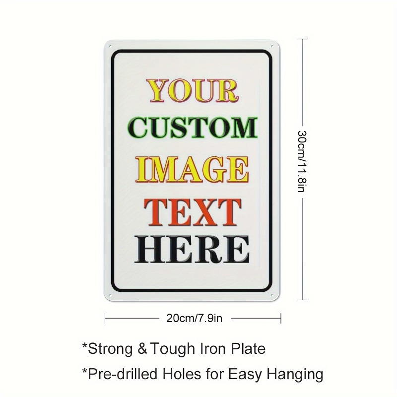 Custom Photo Rectangular Iron  - Wine Tag Label review and price