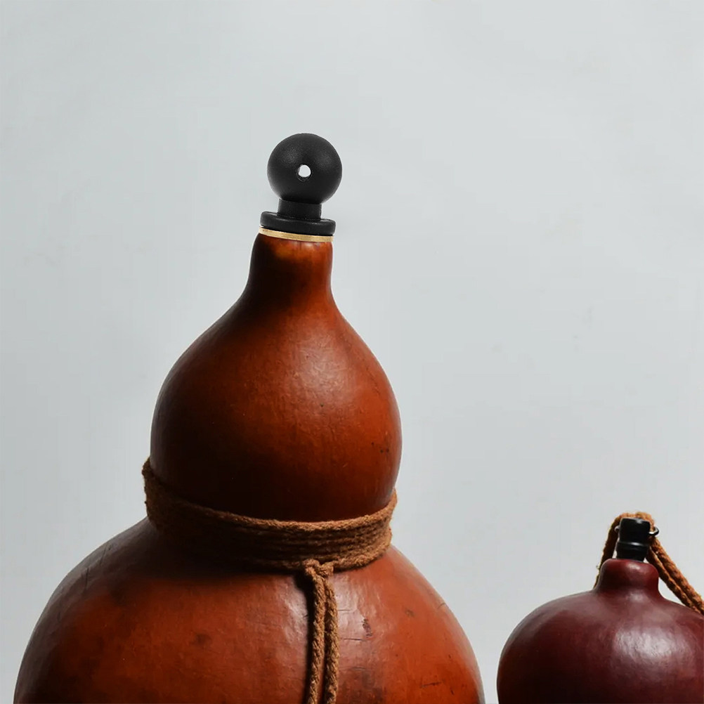 4Pcs Gourd Bottle Caps Brass W - Bottle Stopper Set review and price
