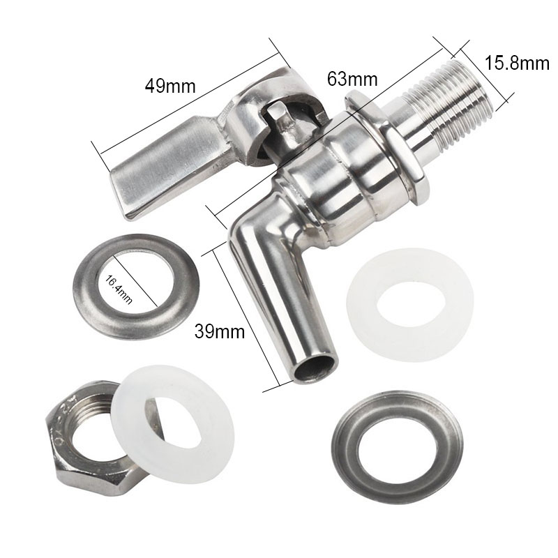 3/8' Beverage Dispenser Faucet - Wine Beer Juice review and price