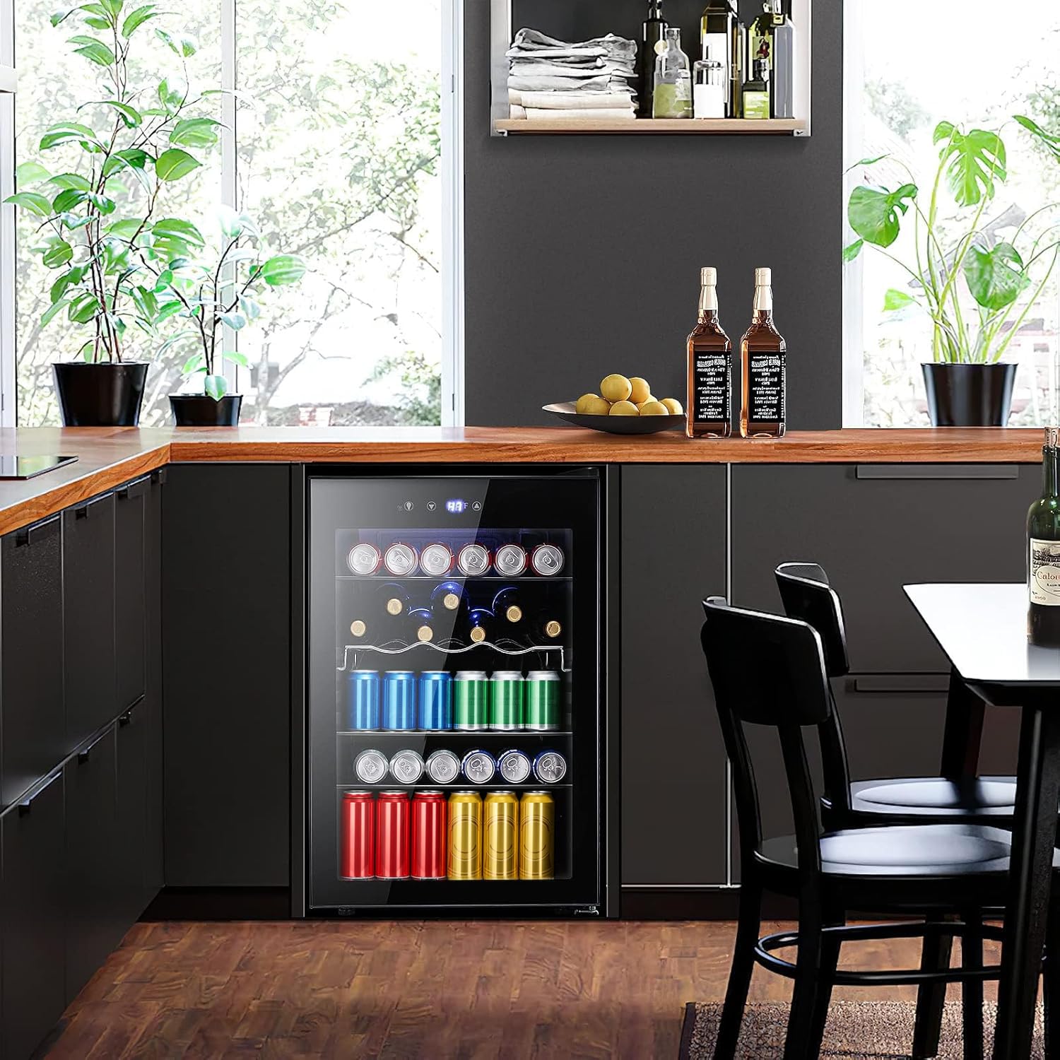 4.5 Cu.ft Beverage Cooler, 145 - Wine Beer Mini Fridge review and price