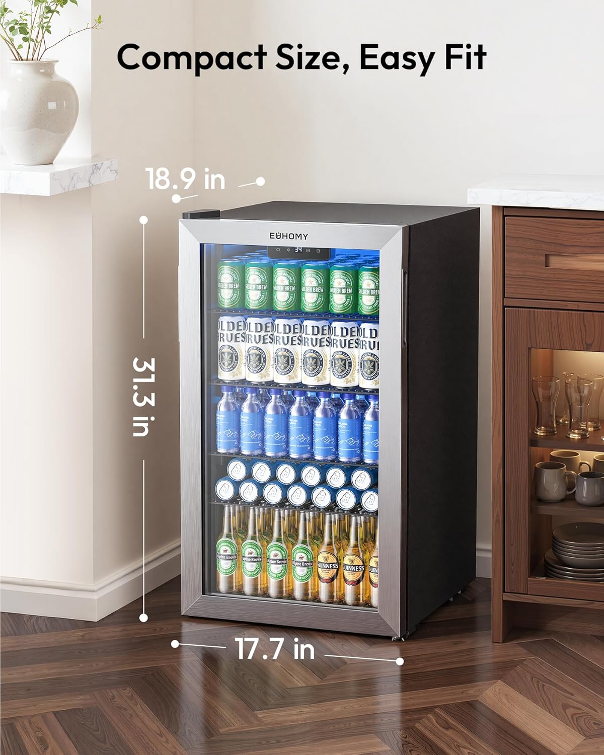 Mini Fridge 130 Can Beverage R - Wine Beer Mini Fridge review and price