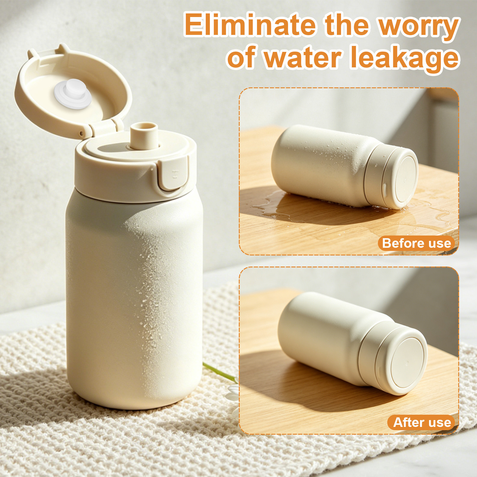 4Pcs Silicone Water Bottle Sto - Bottle Stopper Set review and price