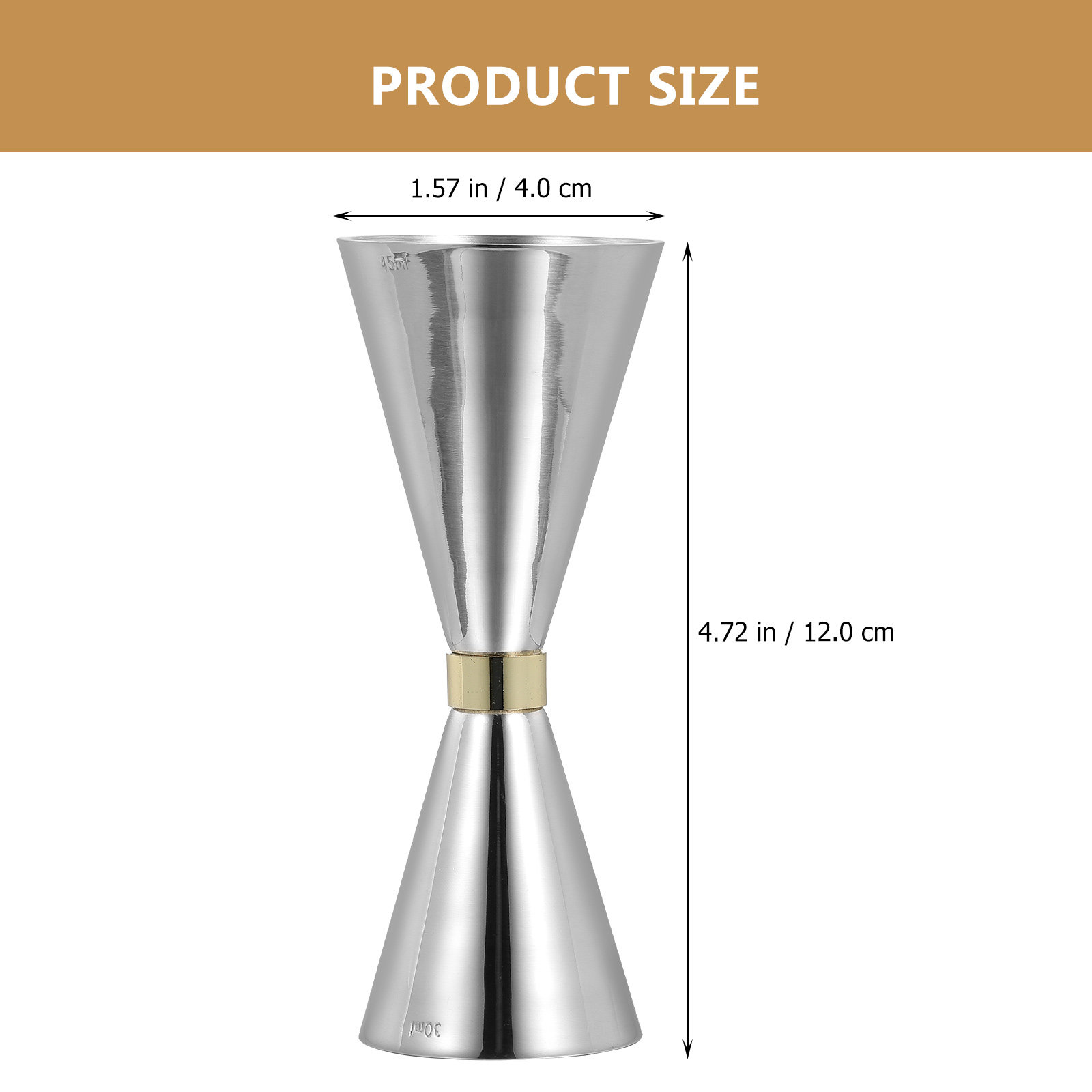 Premium Stainless Steel Barten - Spirit Measure Jigger review and price