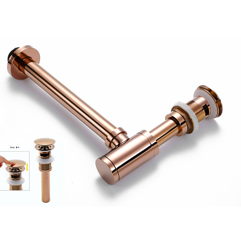 Rose Bathroom Siphon Drainer S - Bottle Stopper Set review and price