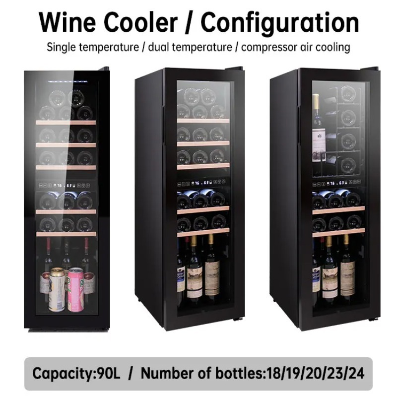 Supermarket Glass Chiller Mini - Wine Beer Mini Fridge review and price
